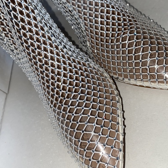 Perfect for the New Year!!
Rhinestone-embellished bootie - Picture 6 of 6